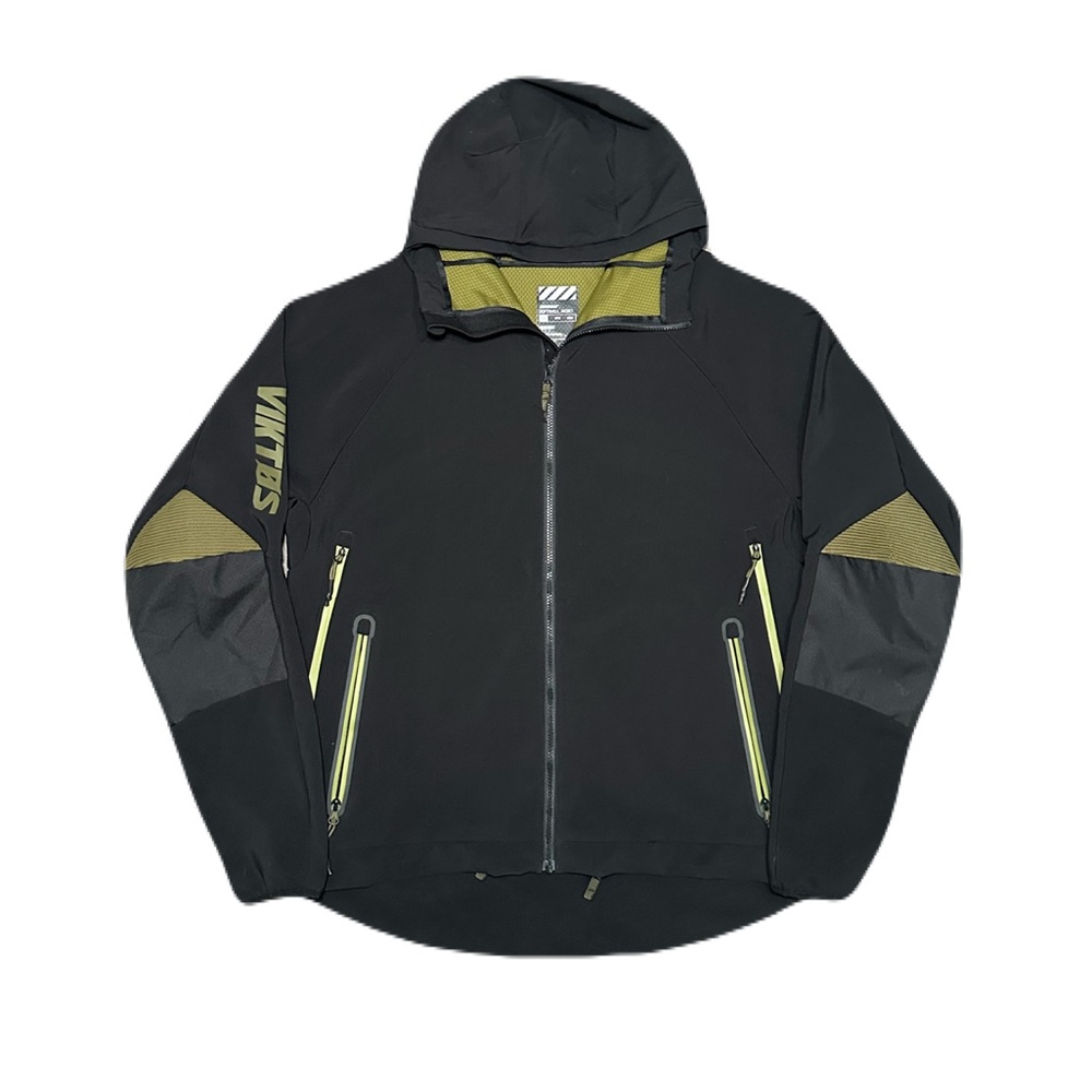 Viktos Sereous Softshell Jacket Hoodie Men's Size 2XL Full Zip Gorpcore Black